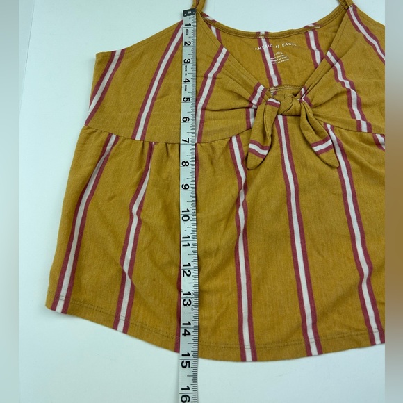 American Eagle Striped knot tank top - Picture 10 of 12